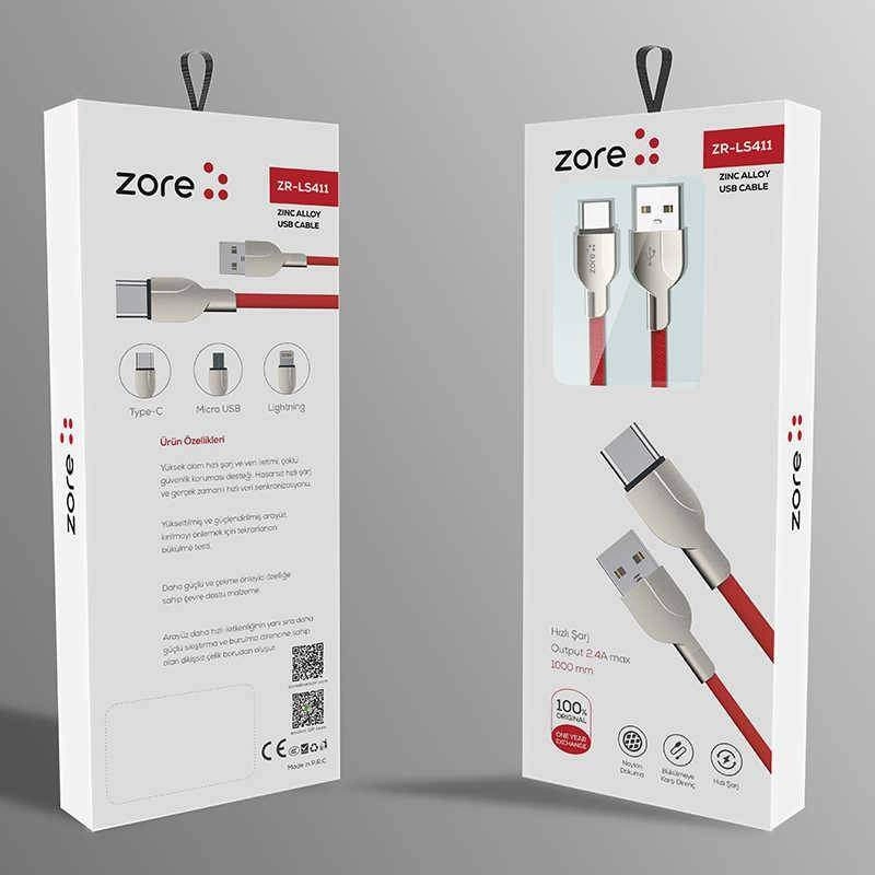 Zore ZR-LS411 Lightning Usb Kablo