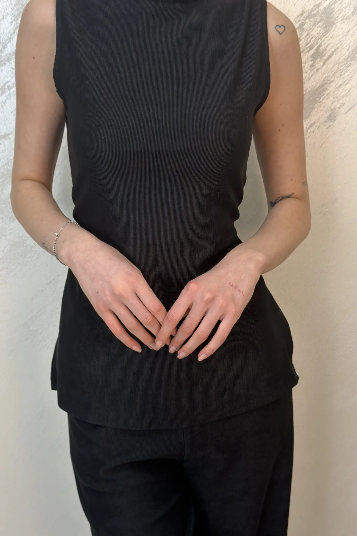 MUADİL BELDEN İPLİ İKİLİ TAKIM- SİYAH