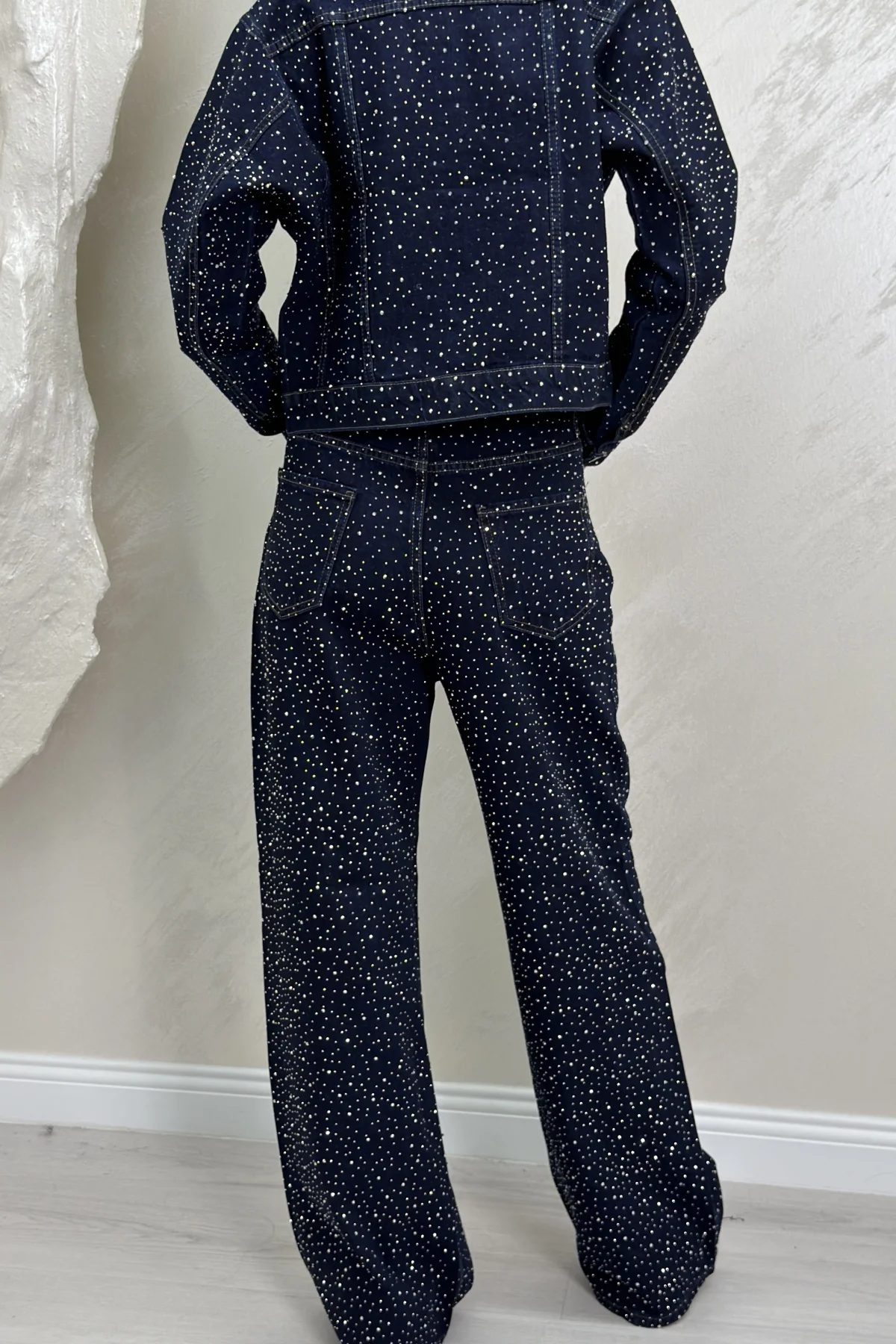 TAŞLI PREMİUM KOT TAKIM