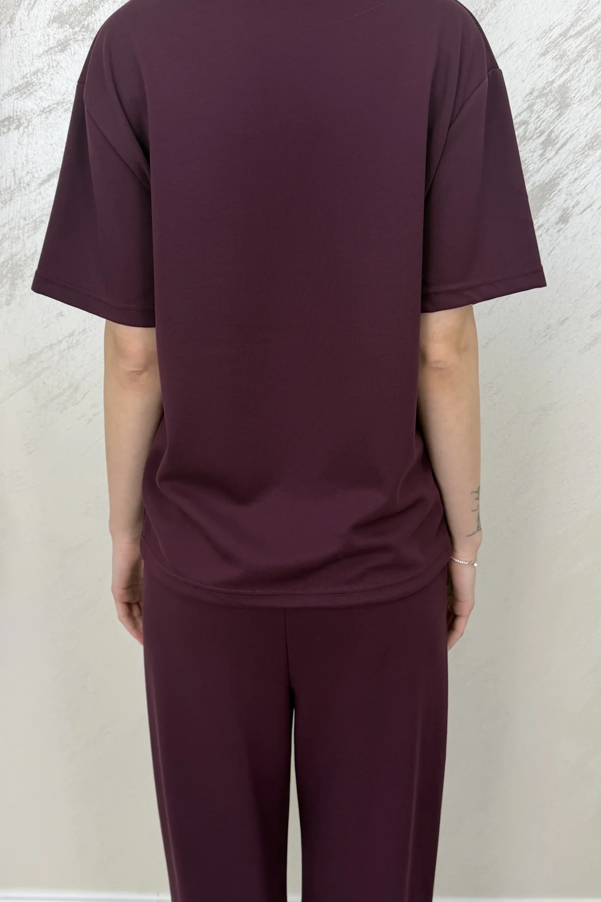 POLO YAKA TSHİRT MODAL TAKIM- FUŞYA