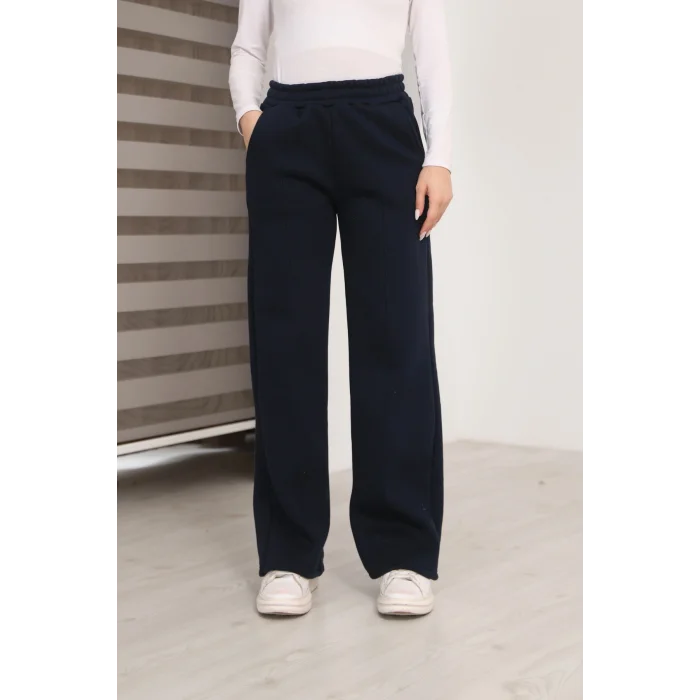 Kadın üç iplik Şardanlı bol paça eşofman altı