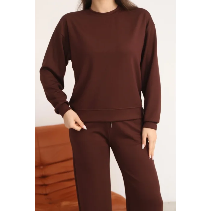 Kadın Altı Çımalı Detaylı Eşofman Takımı