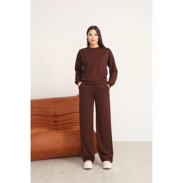 Kadın Altı Çımalı Detaylı Eşofman Takımı