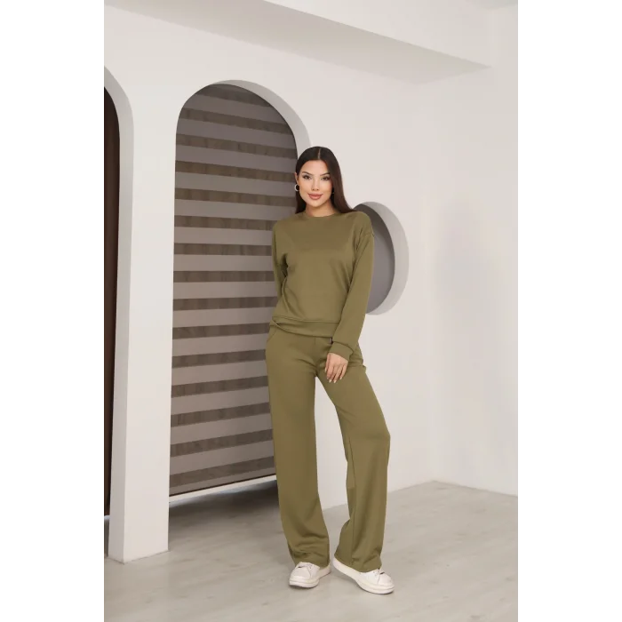 Kadın Altı Çımalı Detaylı Eşofman Takımı