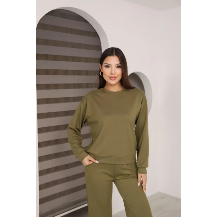 Kadın Altı Çımalı Detaylı Eşofman Takımı