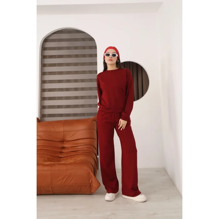 Kadın Altı Çımalı Detaylı Eşofman Takımı