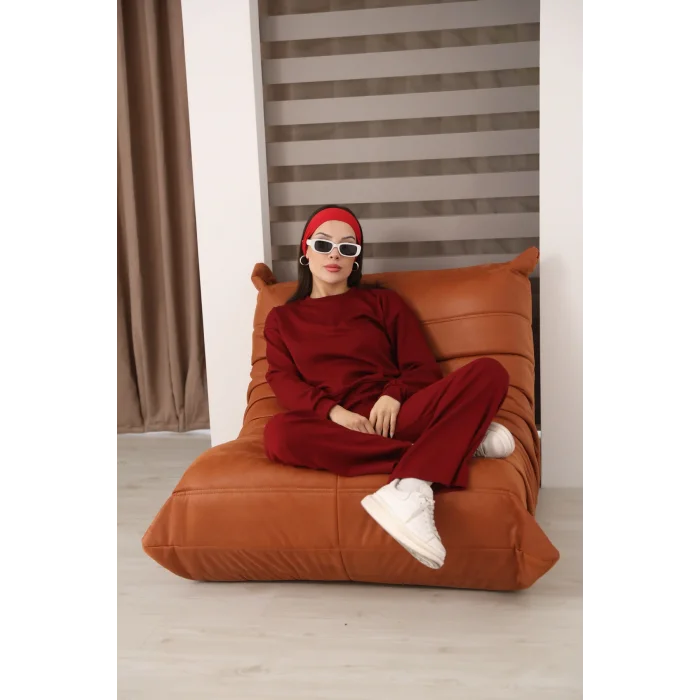 Kadın Altı Çımalı Detaylı Eşofman Takımı