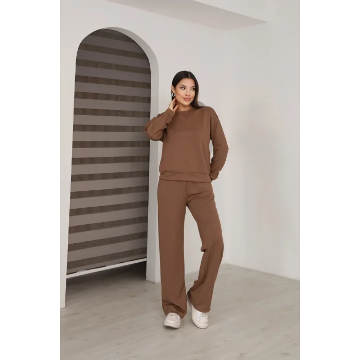 Kadın Altı Çımalı Detaylı Eşofman Takımı