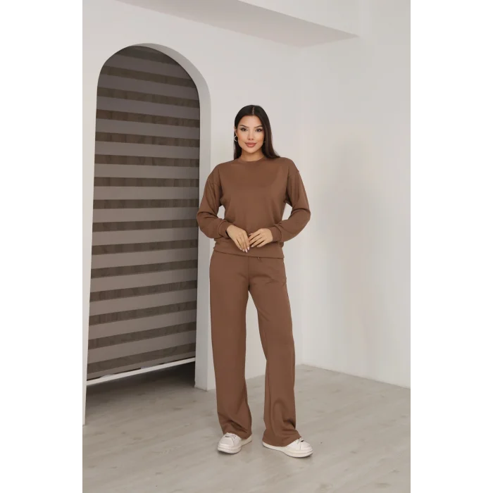 Kadın Altı Çımalı Detaylı Eşofman Takımı