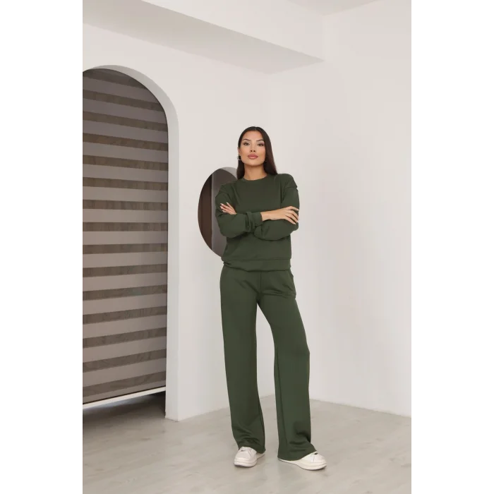 Kadın Altı Çımalı Detaylı Eşofman Takımı