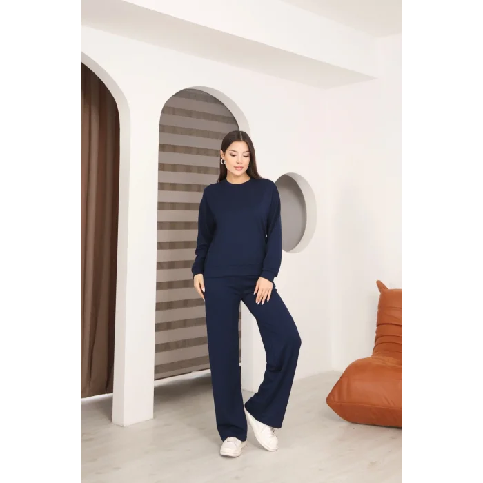 Kadın Altı Çımalı Detaylı Eşofman Takımı