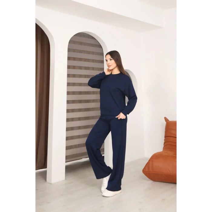 Kadın Altı Çımalı Detaylı Eşofman Takımı