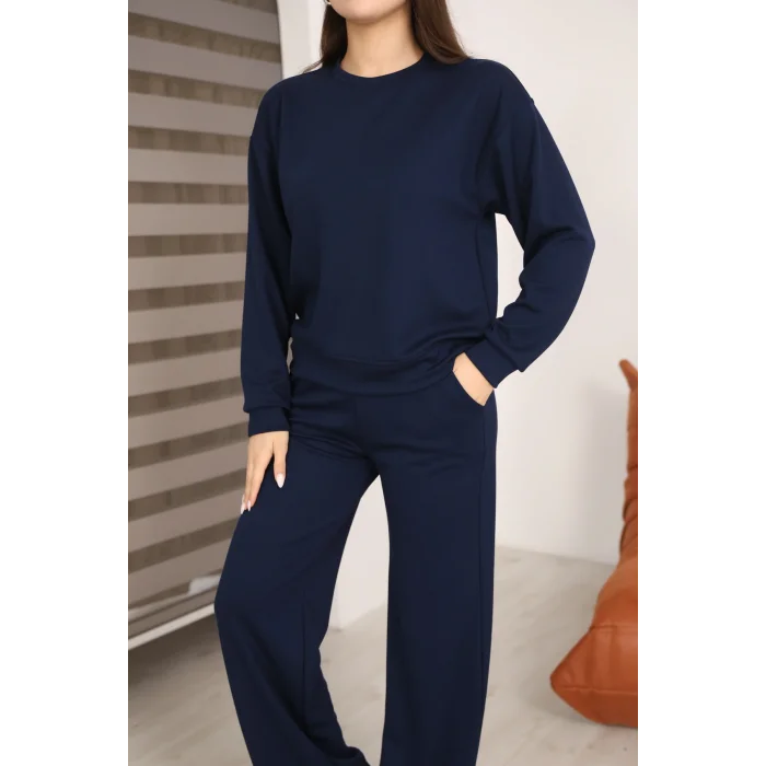 Kadın Altı Çımalı Detaylı Eşofman Takımı