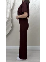 BÜRÜMCÜK ÖZEL TASARIM KUMAŞ TAKIM- BORDO