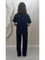 BÜRÜMCÜK ÖZEL TASARIM KUMAŞ TAKIM- LACİVERT