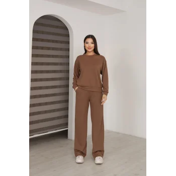 Kadın Altı Çımalı Detaylı Eşofman Takımı