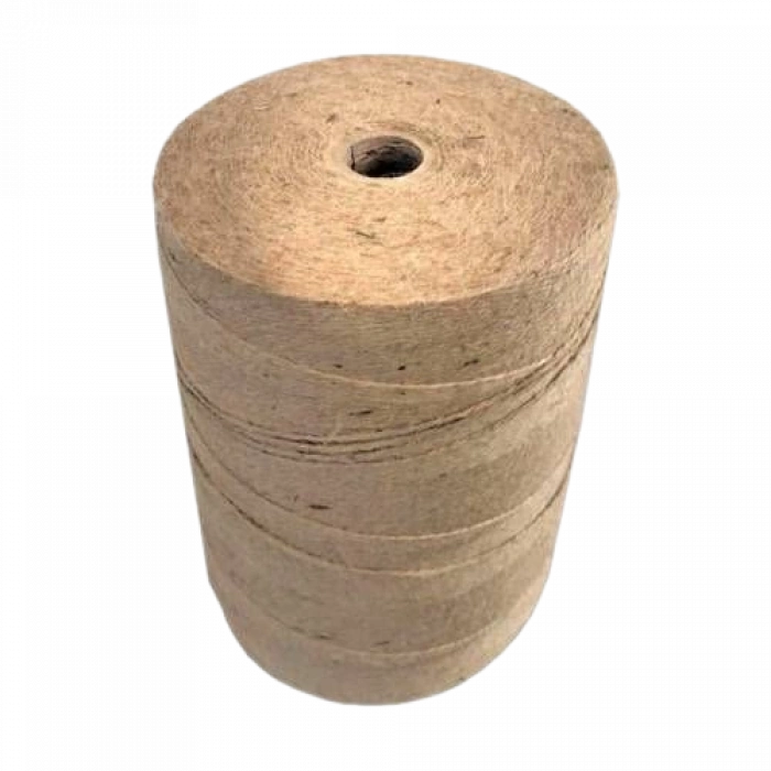 Jütburada Bej Jüt İplik ~1 KG 1000 Metre Hasır İp Kırnap İp Doğal İp Çuval İp