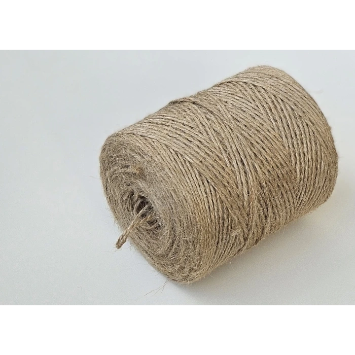 Jütburada Jüt Halat 3 mm 500 Gr Hasır Dekor Süsleme İp