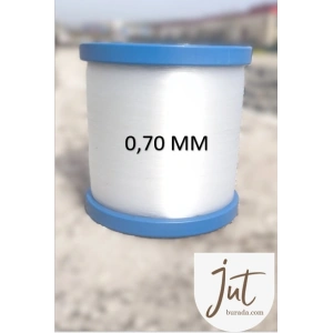 J JÜTBURADA CLASSIC 1 KG BEYAZ BOBİN MİSİNA 0,70 MM