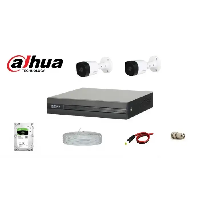 Dahua 2 Kameralı Set