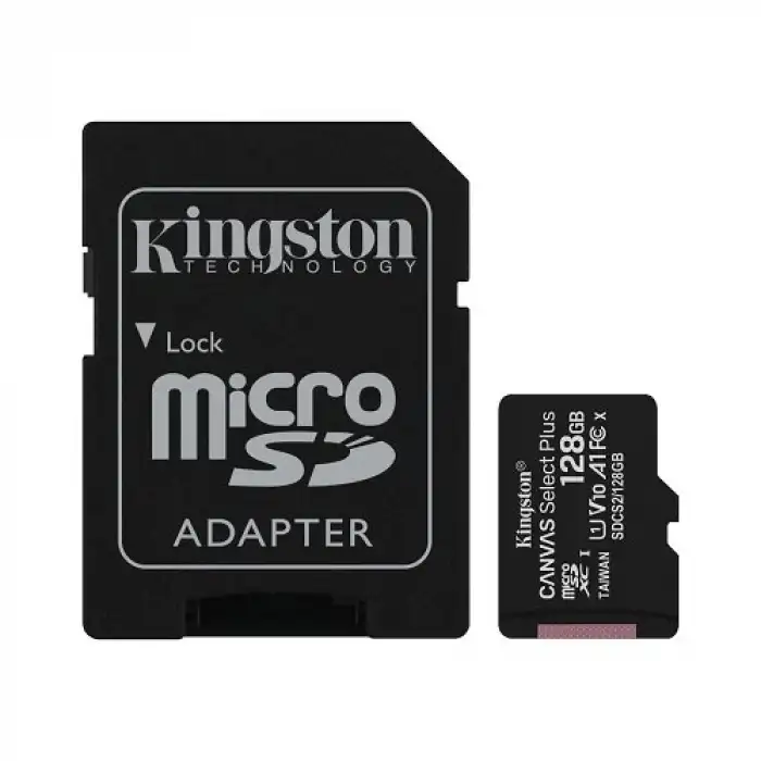 Kingston 128GB Class 10Micro SD Hafıza Kartı