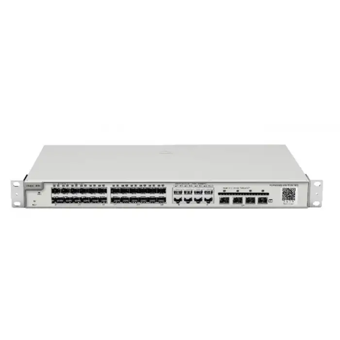 Reyee RG-NBS3200-24SFP/8GT4XS 24 Portlu, 24*1G SFP, 8 10/100/1000Base-T Kombo, 4*10G SFP, L2 Yönetilebilir Switch