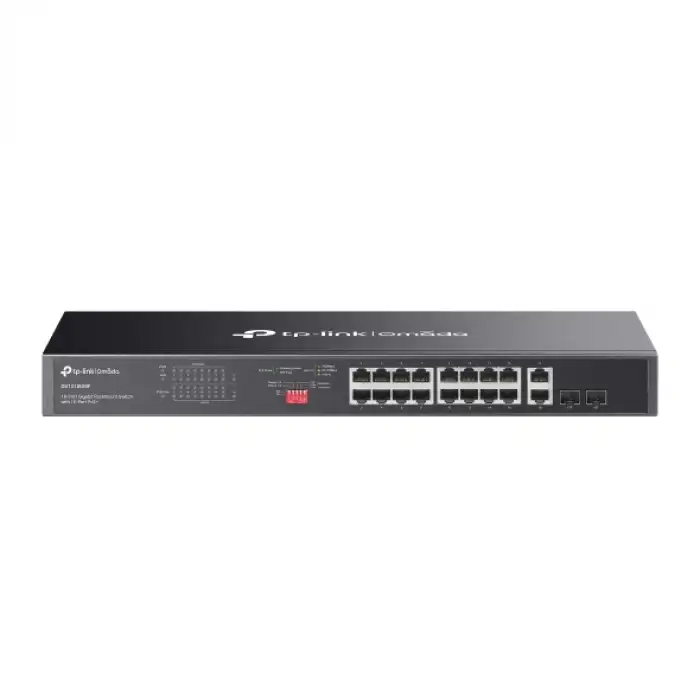 Tp-link Omada DS1018GMP 18-Port Gigabit Unmanaged Rackmount Switch with 16-Port PoE+