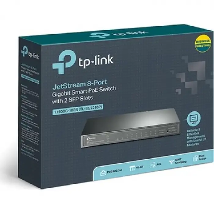 TP-LINK TL-SG2210P 8-Port Smart Switch