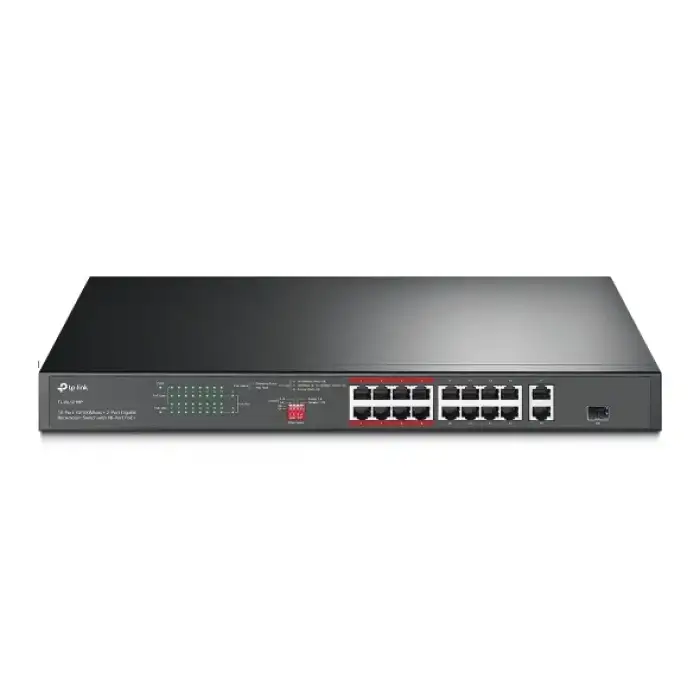 TP-LINK TL-SL1218P 16-Port 10/100 Mbps POE