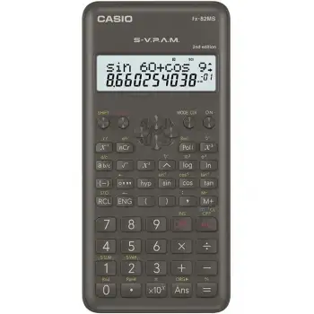 Casio FX-82MS 2. Versiyon 240 Fonksiyon Bilimsel Hesap Makinesi