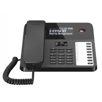 Gigaset Desk 600 Kablolu Masa Telefonu Siyah