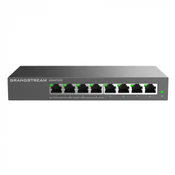 Grandstream GWN7701P 8 Portlu 4 Port Poe Yönetilemez Gigabit Poe Switch