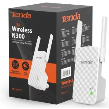 Tenda A9 Wireless N300 Alan Menzil Genişletici