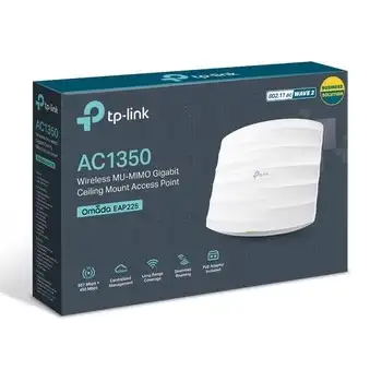 TP-Link EAP225 1350Mbps KABLOSUZ MU-MIMO GIGABİT TAVAN TİPİ ACCESS POİNT