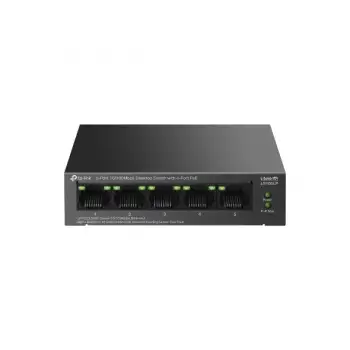 Tp-link LS105LP 4-Port PoE ile 5-Port 10/100Mbps Masaüstü Switch