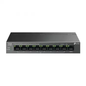 Tp-link LS109P 8-Port PoE+ ile 9-Port 10/100Mbps Masaüstü Switch