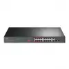 TPLINK TL-SL1218MP 16-Port 10/100Mbps + 2-Port Gigabit
