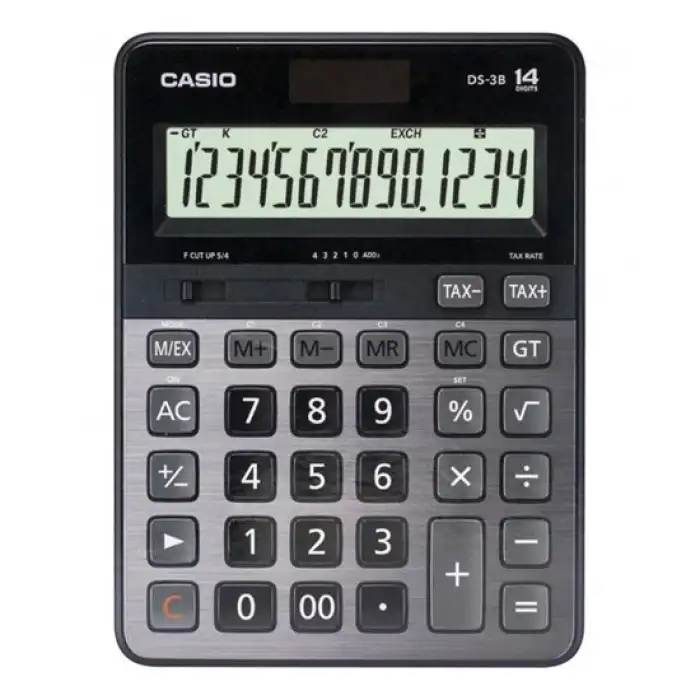 Casio Hesap Makinesi Masaüstü Ds-3B 14 Hane