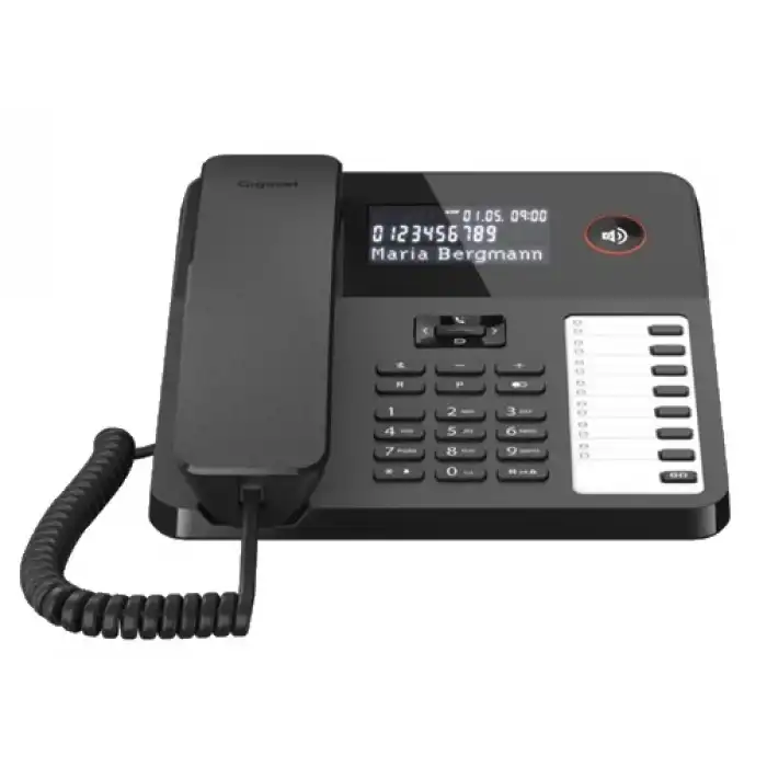 Gigaset Desk 600 Kablolu Masa Telefonu Siyah