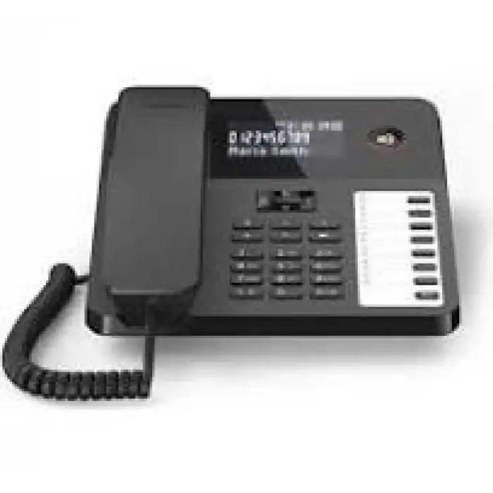 Gigaset Desk 600 Kablolu Masa Telefonu Siyah