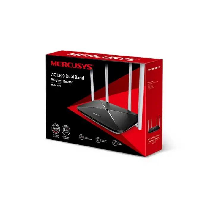 Tp-Link Mercusys Ac12  AC 1200 Wireless Dual Band Router