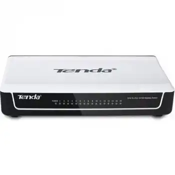 TENDA S16 SWT 16PO RT 10/100MBPS MA SA USTU SWITC H