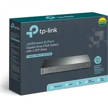 TP-LINK TL-SG2210P 8-Port Smart Switch
