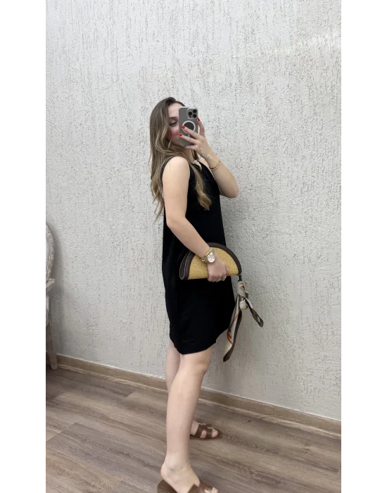 Basic Elbise Siyah
