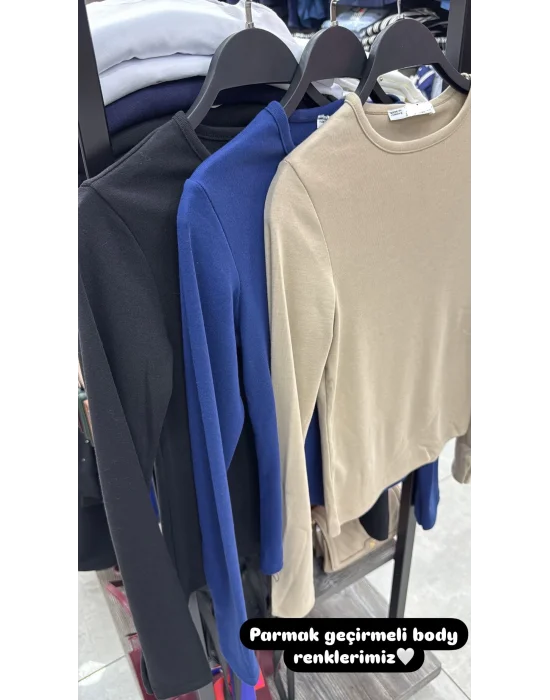 Parmaktan geçmeli bluz