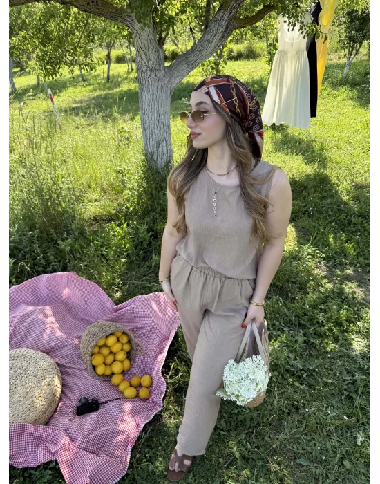 Rahat Kalıp Takım Bej