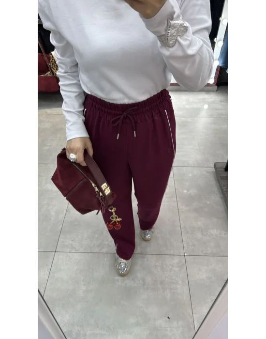 Yanı şeritli eşortman altı