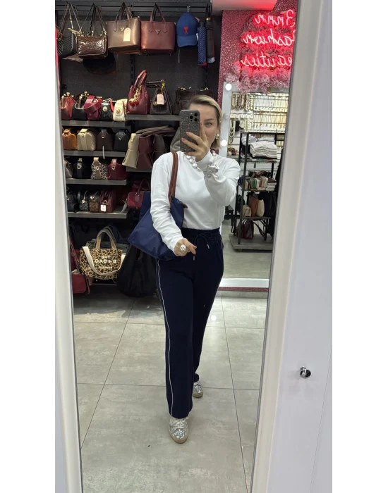 Yanı şeritli eşortman altı