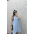 Basic Elbise Mavi