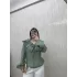 Fırfır Detaylı Gömlek Haki